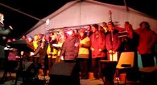 Down to the River - Concert du marché de Noël de Grenoble le 16 décembre 2009