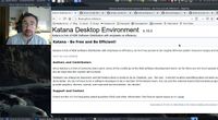 Le Katana Desktop Environment, continuation de KDE 4.x