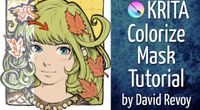 Tutorial: Coloring with "Colorize-mask" in Krita