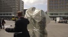 Anything to say? a Monument to Courage, Berlin, Alexanderplatz May 1st, 2015