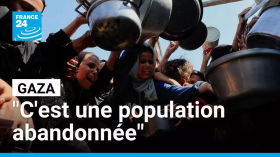 Famine à Gaza : "C'est une population abandonnée" • FRANCE 24