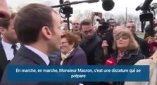 Quand une femme du Peuple dit à EmmanuelMacron.... 