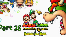 Let's Play Together Mario&Luigi Abenteuer Bowser - Part 26 - Die Krankfried-Statue in den Keller schubsen