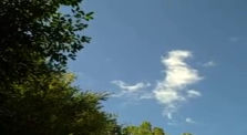 By Psychokinesis a Psychic turns a Cloud into a Square Cloud in Sept. 2010