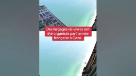 Le largage d’aide humanitaire promis par la France a commencé ce vendredi matin à Gaza.
