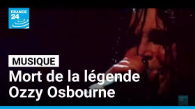 Le roi du heavy metal, Ozzy Osbourne, s'éteint à 76 ans • FRANCE 24