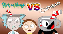 RICK AND MORTY VS CUPHEAD
