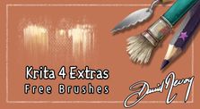 Extras brushes for Krita 4