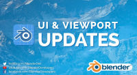 UI & Viewport Updates! - Blender 2.8 Alpha