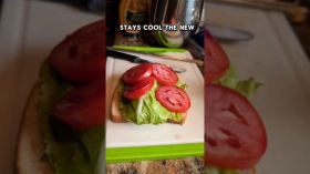 Club sandwich keeps the hot side hot and the cool.side crisp