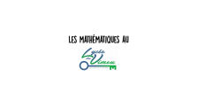 Présentation des maths au lycée du Vimeu